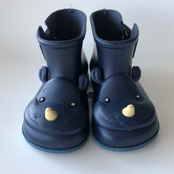 mini melissa rhino rain boots